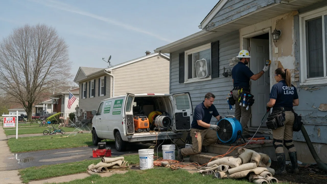 Flood Cleanup in Glen Ullin, ND near me