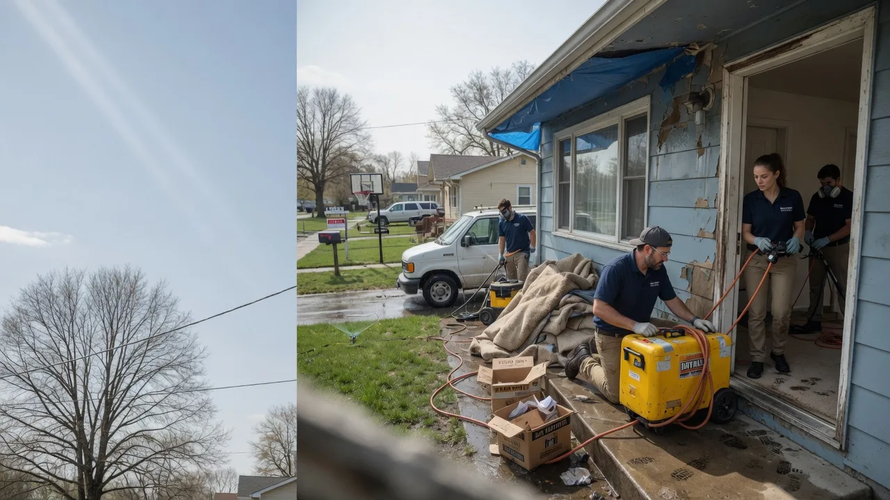 Basement Flood Cleanup in Glen Ullin, ND near me